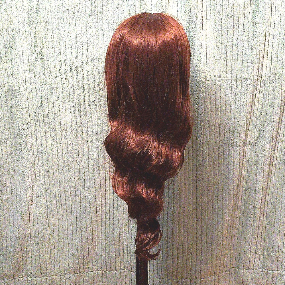 Synthetic blend wig